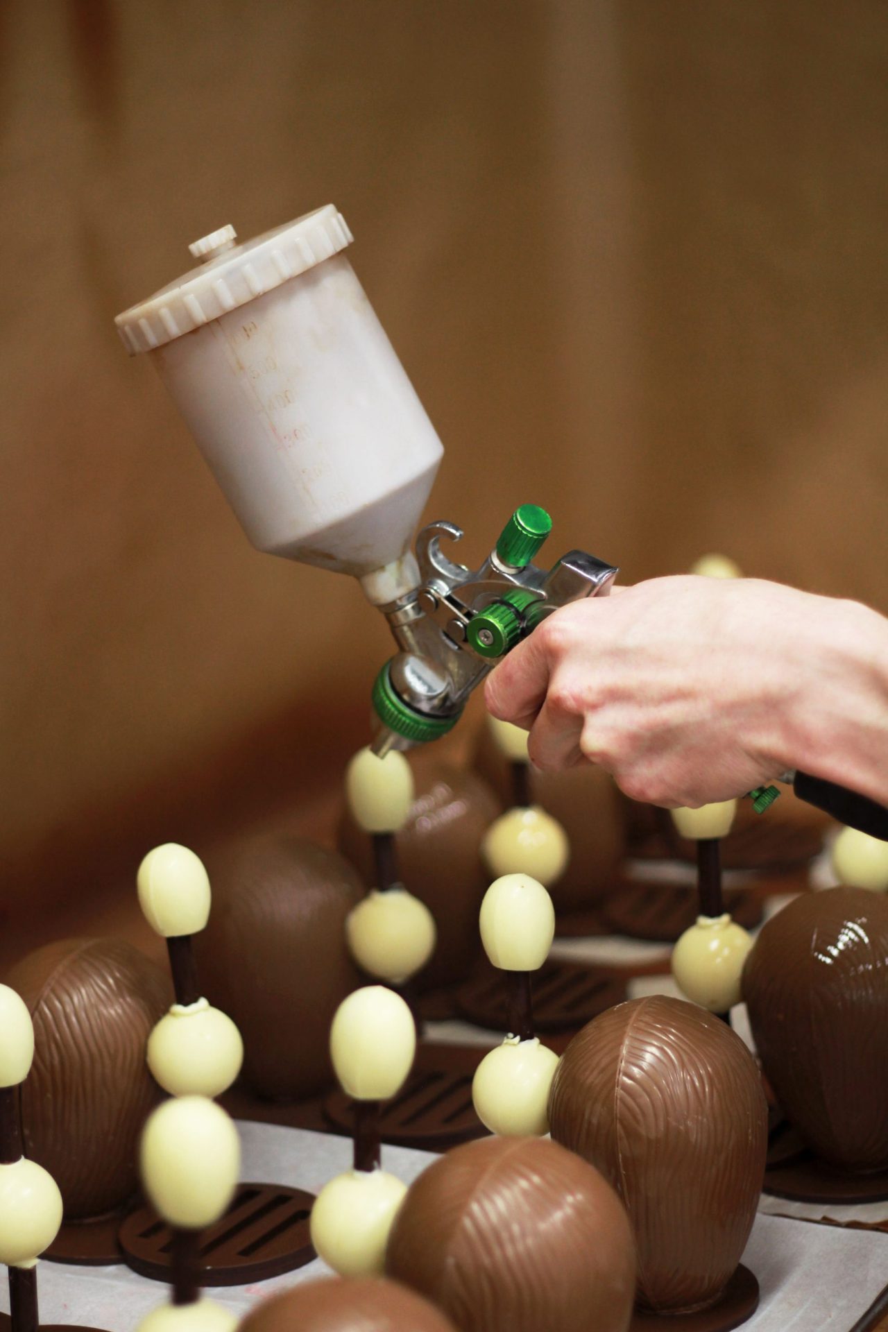 Atelier de fabrication de chocolat de Noel